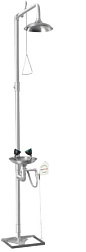 Аварийный душ 215 см, с раковиной, Nofer SC710X Nofer