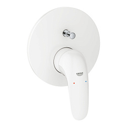 Лицевая часть встраиваемого смесителя Eurostyle 2 функции, белый цвет, Grohe 24047LS3 Grohe