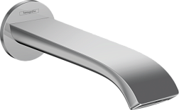 Излив Vivenis длина излива 20,2см, неповоротный, каскадный, Hansgrohe 75410000 Hansgrohe