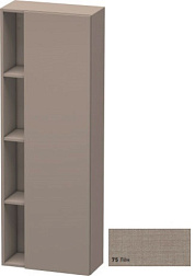 Шкаф-колонна DuraStyle 50х24х140 см, корпус-базальт матовый, фронт-лен, правый, подвесной монтаж, Duravit DS1238R7543 Duravit