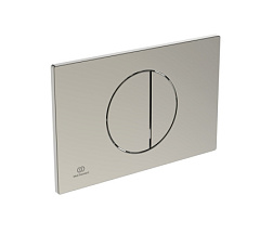 Клавиша смыва Oleas silver storm, круглые, пластик, механическая, цвет стальной, Ideal Standard R0503GN Ideal Standard