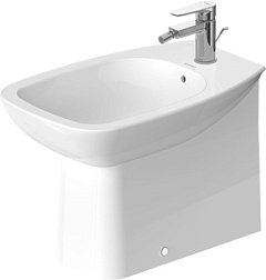 Биде D-Code 36х56 см, напольное, без крышки, Duravit 22411000002 Duravit