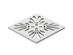 Решетка для душевого трапа UNIFLEX 3,2 см, хром, Geberit 154.304.00.1 Geberit