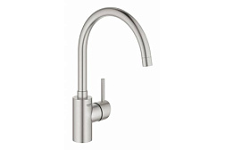 Смеситель для кухни Concetto поворотный излив, стальной цвет, Grohe 32661DC3 Grohe