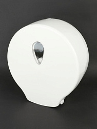 Диспенсер для туалетной бумаги белый, рулон 400м, Nofer 05005.W Nofer