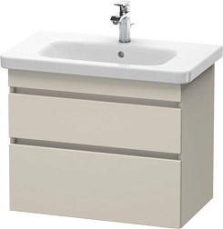 Модуль под раковину DuraStyle 73х44,8х61 см, серо-коричневый, Duravit DS648109191 Duravit