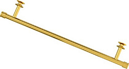Полка для полотенцесушителя 47 см, прямая, золото, Сунержа 03-2012-0470 Сунержа
