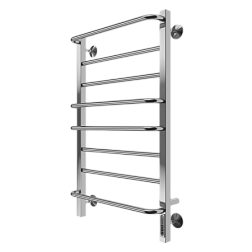 Электрический полотенцесушитель Евромикс 50х85 см, квадратный профиль, правый, с терморегулятором, Terminus 4670078531254 Terminus