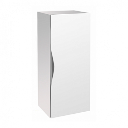Шкаф Stillness 41х34,5х96 см, белый блестящий лак, 2 полки, внутренний ящик и внутреннее зеркало, правый, Jacob Delafon EB2006D-G1C Jacob Delafon