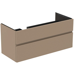 Модуль под раковину Finesse 120х50,5х55 см, левосторонний, серо-бежевый матовый, Ideal Standard E3447UP Ideal Standard