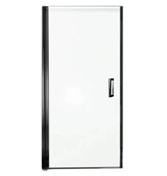 Душевая дверь Contra 80х200 см, матовый, 6 мм, черный профиль, Jacob Delafon E22T81-BL Jacob Delafon