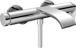 Настенный смеситель Vivenis неповоротный излив, с выходом на душ (без лейки), Hansgrohe 75420000 Hansgrohe