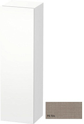 Шкаф-колонна DuraStyle 40х36х140 см, фронт - лен, корпус -  белый матовый, правый, подвесной монтаж, Duravit DS1219R7518 Duravit