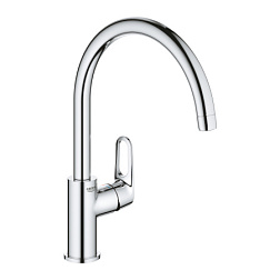 Смеситель для кухни BauFlow ручка петля, поворотный излив, Grohe 31230001 Grohe
