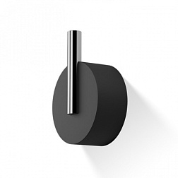 Крючок Black stone матовый, 3,5 см, хром / черный, Decor Walther 0972664 Decor Walther