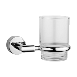Настенный стакан Minimax хром, с держателем, Vitra A44780 Vitra