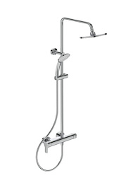 Душевая система без излива IdealRain 1 режим, 20 см, round, термостат, верхний душ, с лейкой, Ideal Standard BC750AA Ideal Standard