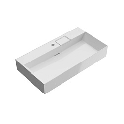 Подвесная раковина Logica 90х48х14,5 см, санфарфор, Kerama Marazzi LO.wb.90.1 Kerama Marazzi