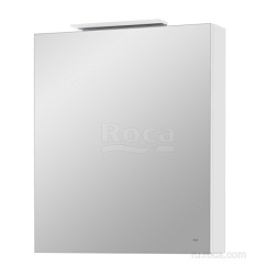 Зеркало Oleta 60х70 см, белый матовый, левый, с подсветкой, Roca 857645501 Roca