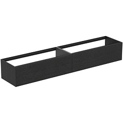 Модуль под раковину Conca 238,5х50,5х36 см, копченый дуб, система push-to-open, Ideal Standard T4333Y4 Ideal Standard