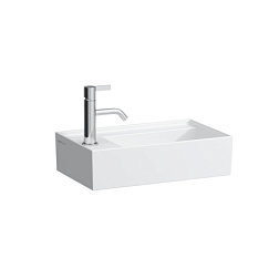 Подвесная раковина Kartell by laufen 46х28х12 см, с покрытием lсc, с 1 отверстием для смесителя, без перелива, SaphirKeramik, Laufen 8.1533.5.400.111.1 Laufen