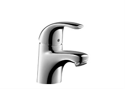Смеситель для умывальника Focus E неповоротный излив, без донного клапана, Hansgrohe 31718000 Hansgrohe