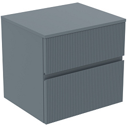 Модуль под раковину Finesse 60х50,5х55,8 см, со столешницей, пепельно-голубой матовый, Ideal Standard E3433UQ Ideal Standard