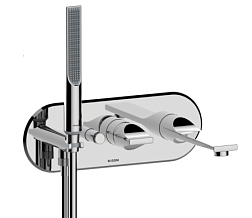 Лицевая часть встраиваемого смесителя для ванны Apice 2 режима, Bossini Z00555.030 Bossini