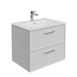 Модуль под раковину Piano 62,8х45х52,5 см, ясень белый матовый, Kerama Marazzi PIA.CL.65\WHT.M Kerama Marazzi