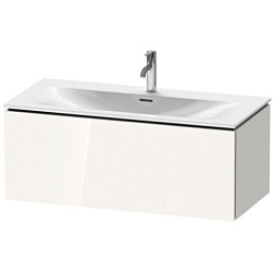 Модуль под раковину L-Cube 102х48,1х40 см, белый глянец, система push-to-open, Duravit LC613802222 Duravit