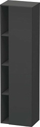 Шкаф-колонна DuraStyle 50х36х180 см, графит матовый, правый, подвесной монтаж, Duravit DS1249R4949 Duravit