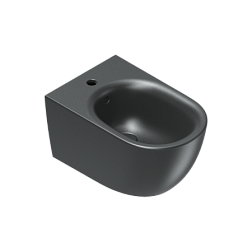 Биде Sfera 35х55 см, без крепежа, черный цвет, подвесное, без крышки, Catalano 0518551022 Catalano