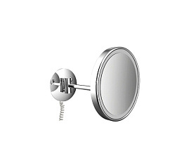 Настенное косметическое зеркало для ванной Pure хром, с подсветкой, Emco 1094 060 08 Emco