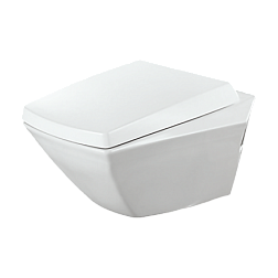 Подвесной унитаз Jewelhex 45,2х56 см, с покрытием cefiontect, без сиденья, TOTO CW682E#XW TOTO