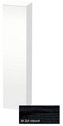 Шкаф-колонна DuraStyle 40х36х180 см, корпус-белый матовый, фронт-дуб чёрный, левый, подвесной монтаж, Duravit DS1229L1618 Duravit