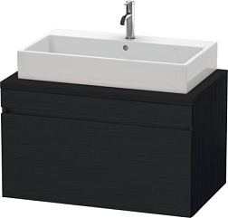Модуль под раковину DuraStyle 90х54,8х51,2 см, без консоли, дуб чёрный, Duravit DS531301616 Duravit