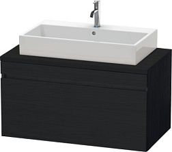 Модуль под раковину DuraStyle 100х54,8х51,2 см, без консоли, дуб чёрный, Duravit DS531401616 Duravit