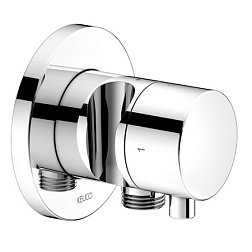 Лицевая часть встраиваемого переключателя IXMO с выпуском для шланга и держателем, 2 функции, Keuco 59556 011201 Keuco