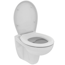 Подвесной унитаз Asolo 36,5х52,5 см, безободковый, с сиденьем, Ideal Standard R011301 Ideal Standard