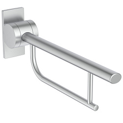 Поручень для унитаза Contour 21 складной, 65 см, тип G4, цвет стальной, Ideal Standard S6361MY Ideal Standard