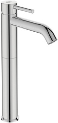 Высокий смеситель на столешницу Ceraline 25 см, неповоротный излив, без донного клапана, Ideal Standard BC269AA Ideal Standard