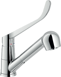 Смеситель для кухни с выдвижной лейкой Senza barriere, Nobili ASRD127/CCR Nobili