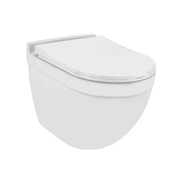 Сиденье для унитаза Solo полипропилен, с микролифтом, Jaquar SLS-WHT-6103SM Jaquar