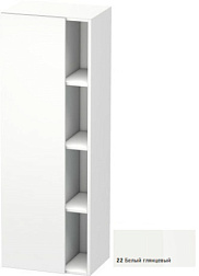 Шкаф-колонна DuraStyle 50х36х140 см, корпус-белый матовый, фронт-белый глянцевый, левый, подвесной монтаж, Duravit DS1239L2218 Duravit