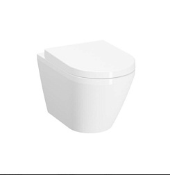Подвесной унитаз Integra Round 35,5х54,5 см, безободковый, без сиденья, Vitra 7041B003-0075 Vitra