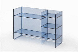 Стеллаж для ванной синий Kartell by laufen 75х26 см, Laufen 3.8933.1.083.000.1 Laufen