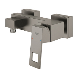 Настенный смеситель без излива Eurocube темный, матовый, графит, без лейки, Grohe 23145AL0 Grohe