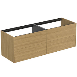 Модуль под раковину Conca 158,5х50,5х54 см, 4 ящика, светлый дуб, система push-to-open, Ideal Standard T3990Y6 Ideal Standard