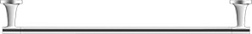 Горизонтальный полотенцедержатель Starck T 60 см, хром, Duravit 0099421000 Duravit