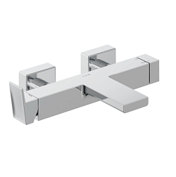 Настенный смеситель Decus неповоротный излив, с выходом на душ (без лейки), Kludi 546910575 Kludi